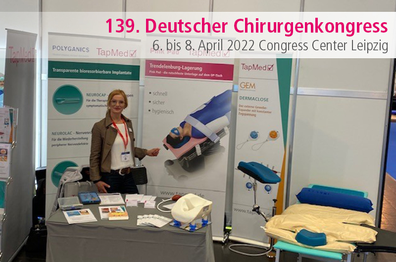 139-Deutsche-Chirurgenkongress-2022-Leipzig-TapMed-Stand