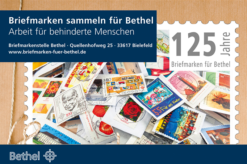 Briefmarken sammeln für Bethel