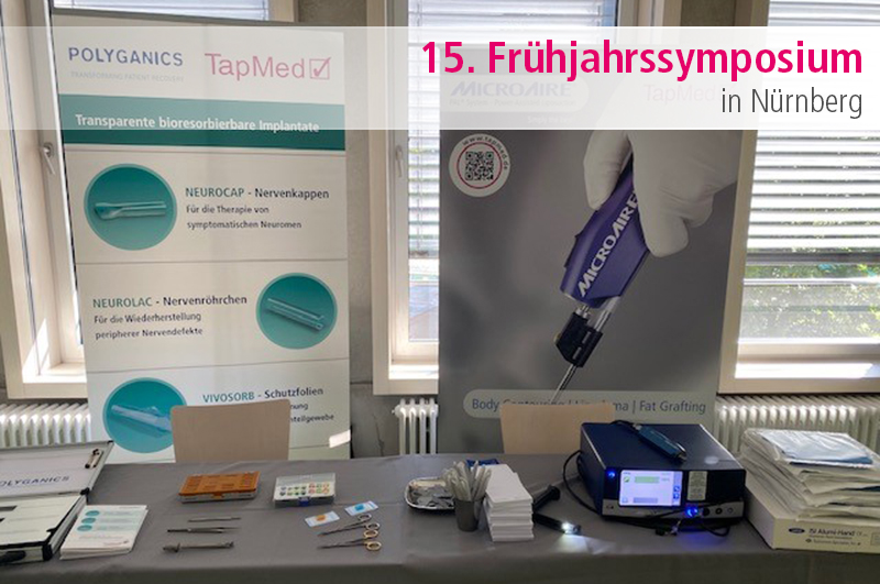 Messestand Frühjahrssymposium Nürnberg